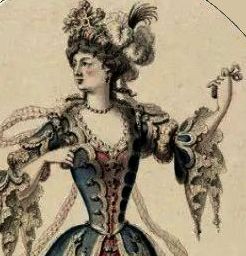 Berain, Bühnenkostüm